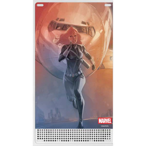 Marvel Black Widow Running Xbox Series S Console Skin
