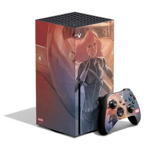 Marvel Black Widow Running Xbox Series X Skins