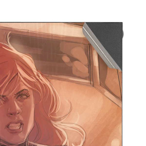 Marvel Black Widow Running Xbox Series X Console Skin