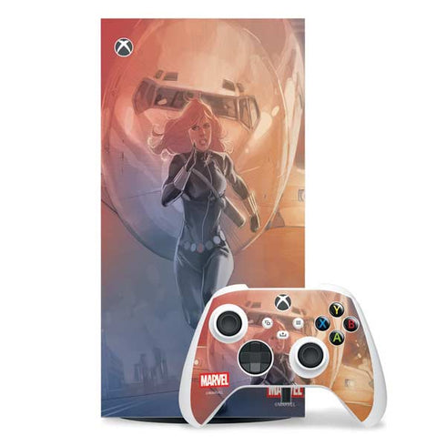 Marvel Black Widow Running Xbox Series X Skins
