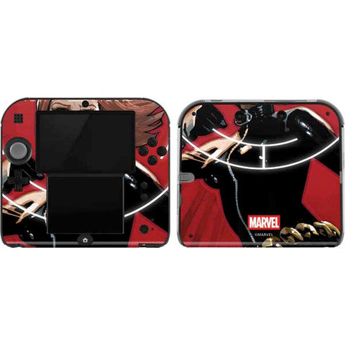 Marvel Black Widow Widowmaker Nintendo 2DS Skin