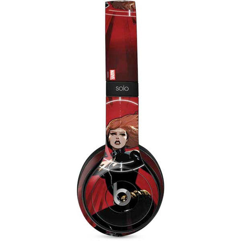 Marvel Black Widow Widowmaker Beats Solo 2 Wired Skin