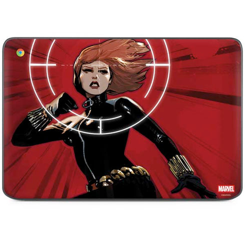 Marvel Black Widow Widowmaker HP Chromebook Skin