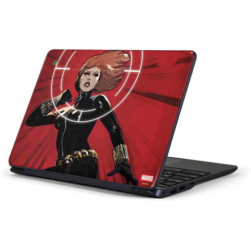 Marvel Black Widow Widowmaker Samsung Chromebook Skin