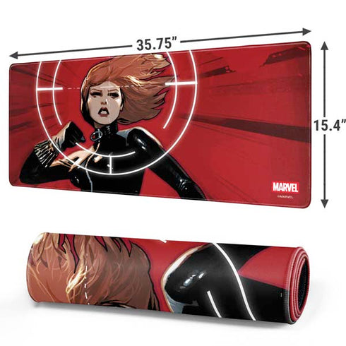 Marvel Black Widow Widowmaker Gaming Mouse Pad