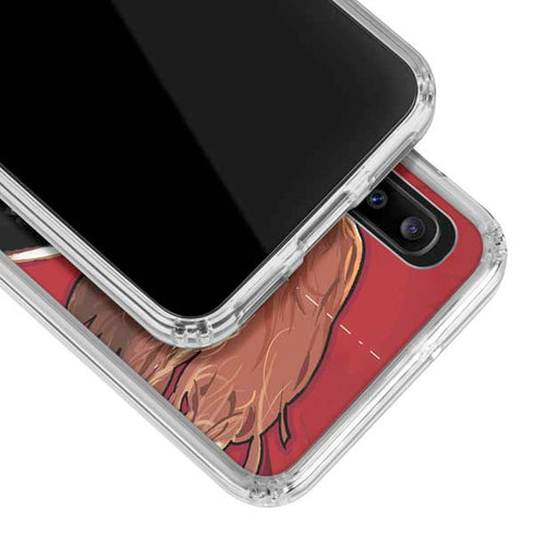 Marvel Black Widow Widowmaker Galaxy A20 Clear Case