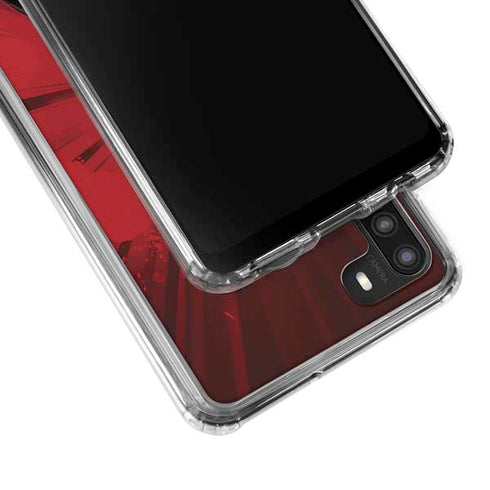 Marvel Black Widow Widowmaker Galaxy A21 Clear Case