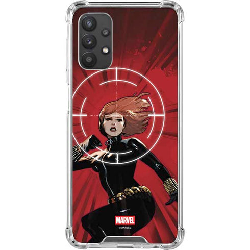 Marvel Black Widow Widowmaker Galaxy A32 5G Clear Case