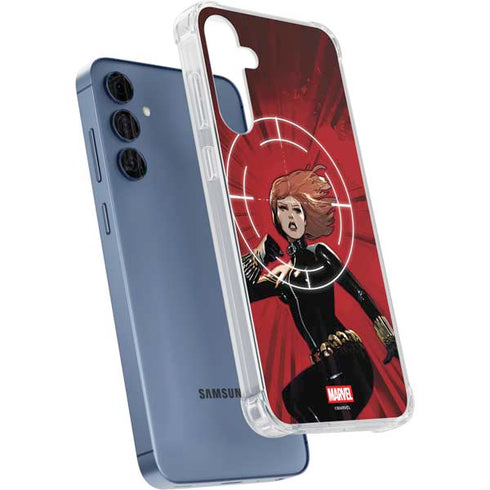 Marvel Black Widow Widowmaker Galaxy A55 5G Clear Case