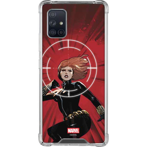 Marvel Black Widow Widowmaker Galaxy A71 5G Clear Case