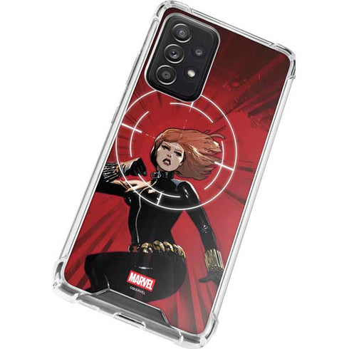 Marvel Black Widow Widowmaker Galaxy A72 5G Clear Case