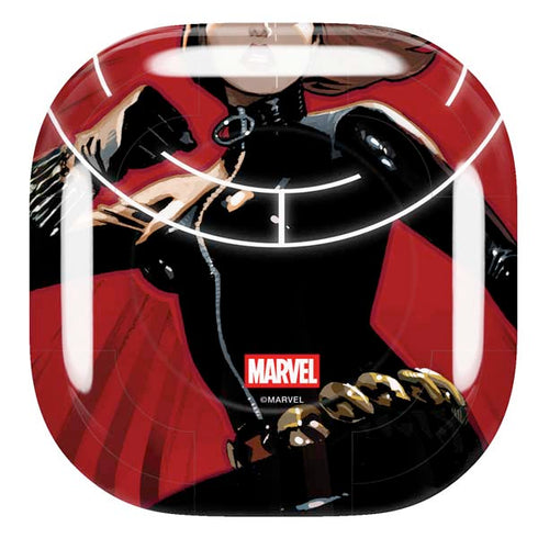 Marvel Black Widow Widowmaker Galaxy Buds Live Skin