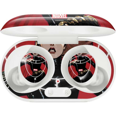 Marvel Black Widow Widowmaker Galaxy Buds Plus Skin