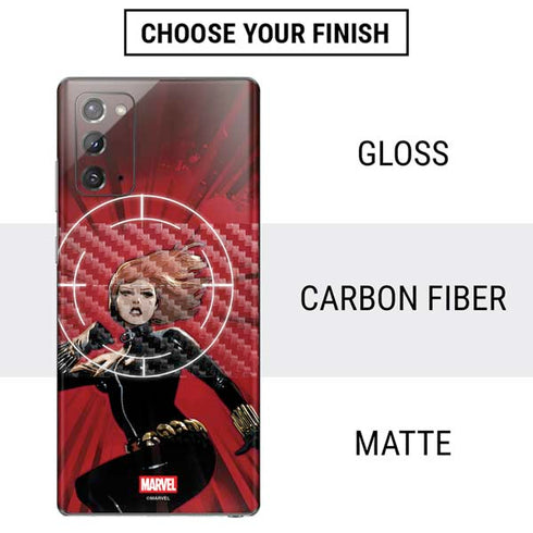 Marvel Black Widow Widowmaker Galaxy Note20 5G Skin