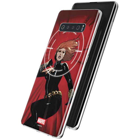 Marvel Black Widow Widowmaker Galaxy S10 Plus Skin