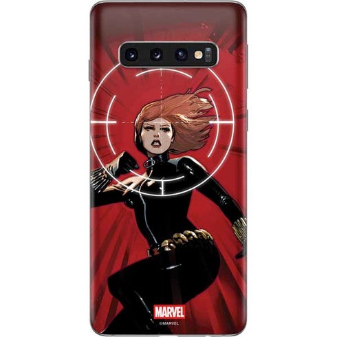 Marvel Black Widow Widowmaker Galaxy S10 Skin