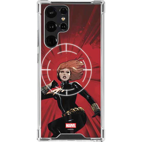 Marvel Black Widow Widowmaker Galaxy S22 Ultra Clear Case