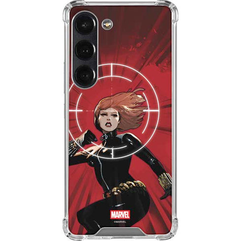 Marvel Black Widow Widowmaker Galaxy S23 Clear Case
