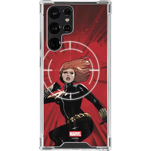 Marvel Black Widow Widowmaker Galaxy S23 Ultra Clear Case