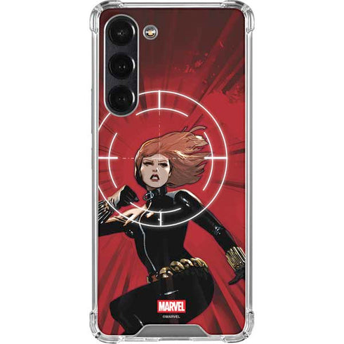Marvel Black Widow Widowmaker Galaxy S24 FE Clear Case