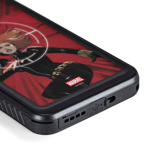 Marvel Black Widow Widowmaker Galaxy S24 Waterproof Case