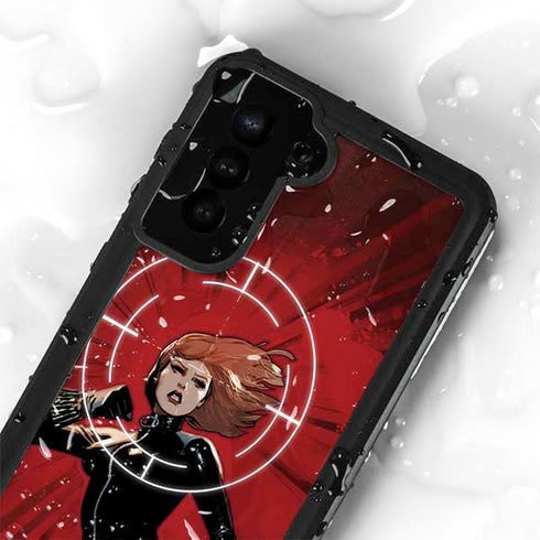 Marvel Black Widow Widowmaker Galaxy S24 Waterproof Case
