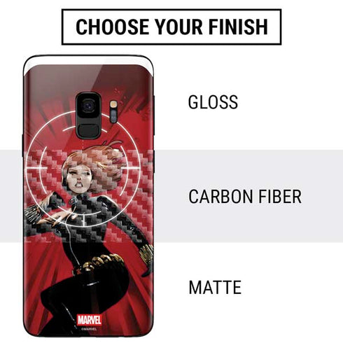 Marvel Black Widow Widowmaker Galaxy S9 Skin