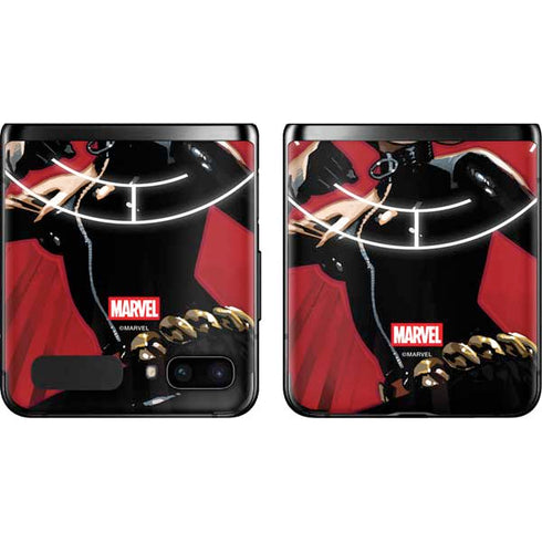 Marvel Black Widow Widowmaker Galaxy Z Flip Skin