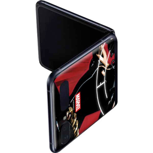 Marvel Black Widow Widowmaker Galaxy Z Flip Skin