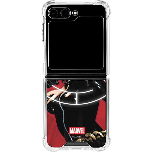 Marvel Black Widow Widowmaker Galaxy Z Flip5 5G Clear Case