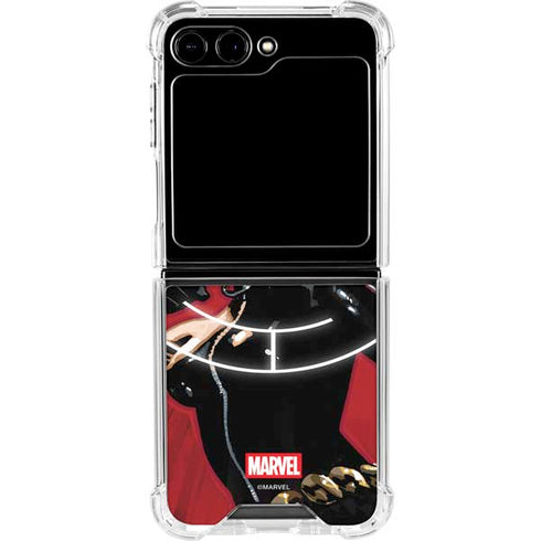 Marvel Black Widow Widowmaker Galaxy Z Flip6 Clear Case