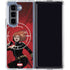 Marvel Black Widow Widowmaker Galaxy Z Fold5 5G Clear Case