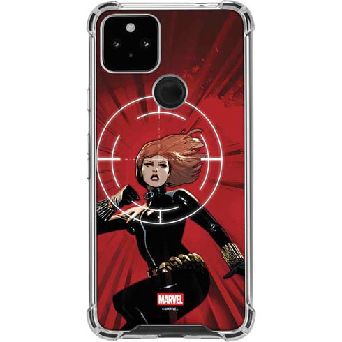 Marvel Black Widow Widowmaker Google Pixel 4a 5G Clear Case