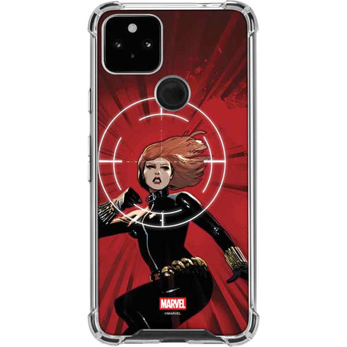 Marvel Black Widow Widowmaker Google Pixel 5a 5G Clear Case