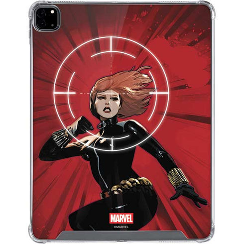 Marvel Black Widow Widowmaker iPad Pro 12.9in (2020) Clear Case