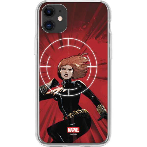 Marvel Black Widow Widowmaker iPhone 11 Clear Case