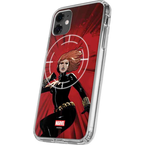 Marvel Black Widow Widowmaker iPhone 11 Clear Case