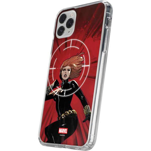 Marvel Black Widow Widowmaker iPhone 11 Pro Clear Case