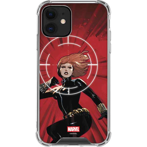 Marvel Black Widow Widowmaker iPhone 12 Clear Case