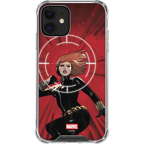 Marvel Black Widow Widowmaker iPhone 12 Mini Clear Case