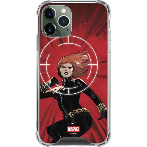 Marvel Black Widow Widowmaker iPhone 12 Pro Clear Case
