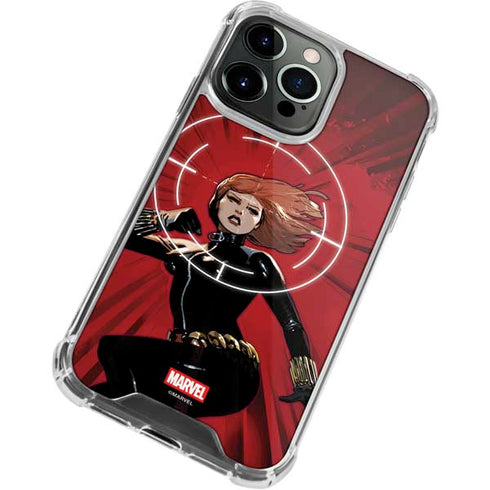 Marvel Black Widow Widowmaker iPhone 13 Pro Max Clear Case