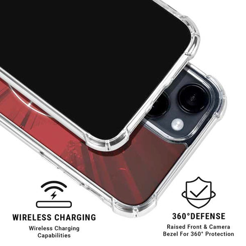 Marvel Black Widow Widowmaker iPhone 14 Plus Clear Case