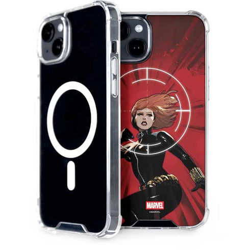 Marvel Black Widow Widowmaker iPhone 15 MagSafe Case