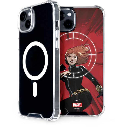 Marvel Black Widow Widowmaker iPhone 15 Plus MagSafe Case