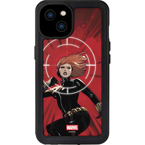 Marvel Black Widow Widowmaker iPhone 15 Plus Waterproof Case