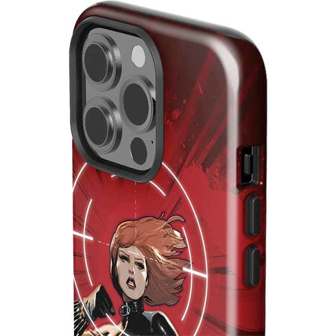 Marvel Black Widow Widowmaker iPhone 15 Pro Impact Case
