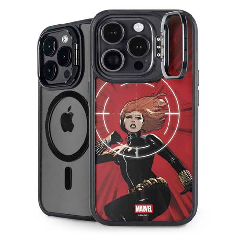 Marvel Black Widow Widowmaker iPhone 15 Pro Kickstand Case