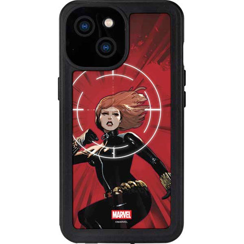 Marvel Black Widow Widowmaker iPhone 15 Waterproof Case