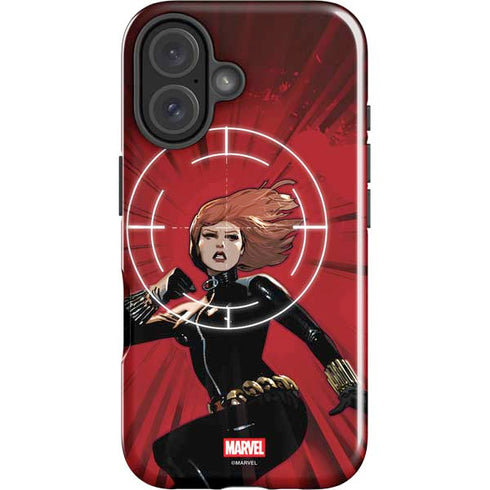 Marvel Black Widow Widowmaker iPhone 16 Impact Case